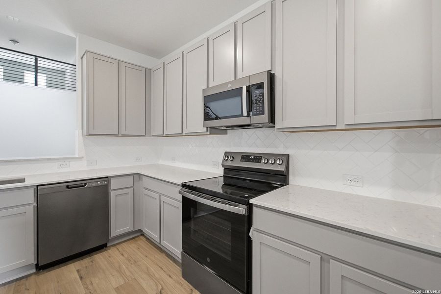 Furnished interior view inside a new home in , San Antonio (Image 6).
