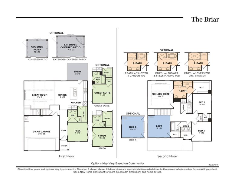 The Briar with Gourmet Kitchen & Opt. Gas Fireplace on Patio (R2.2)