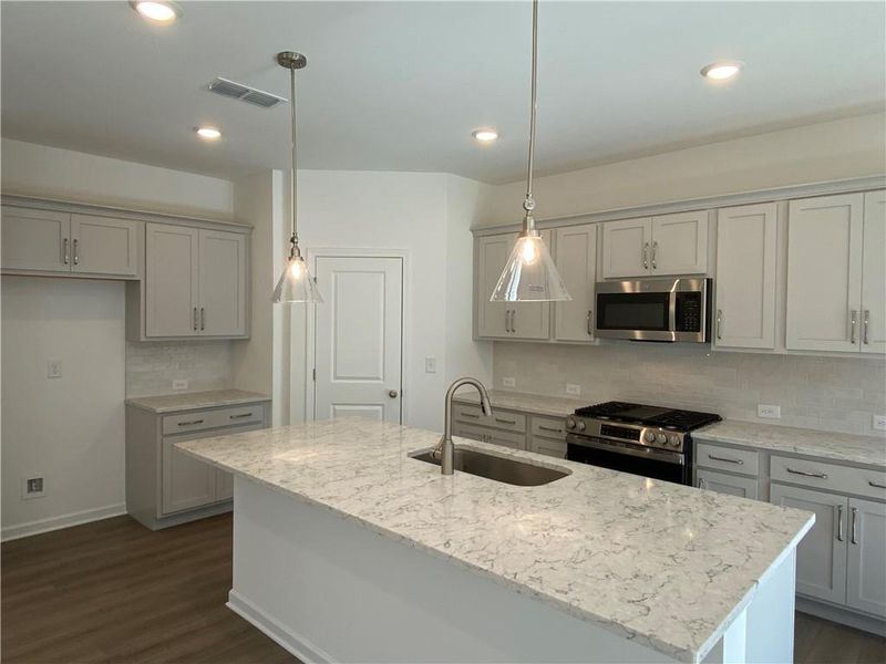 Furnished interior view inside a new home in Creekside, Dawsonville (Image 11).