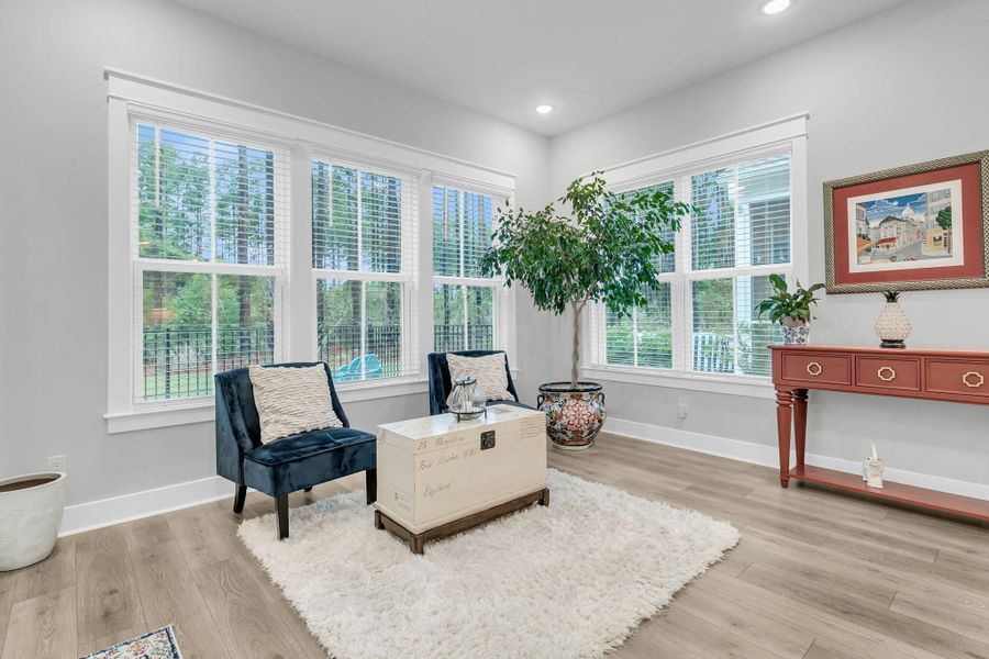 Furnished interior view inside a new home in K. Hovnanian's® Four Seasons at Lakes of Cane Bay, Summerville (Image 17).