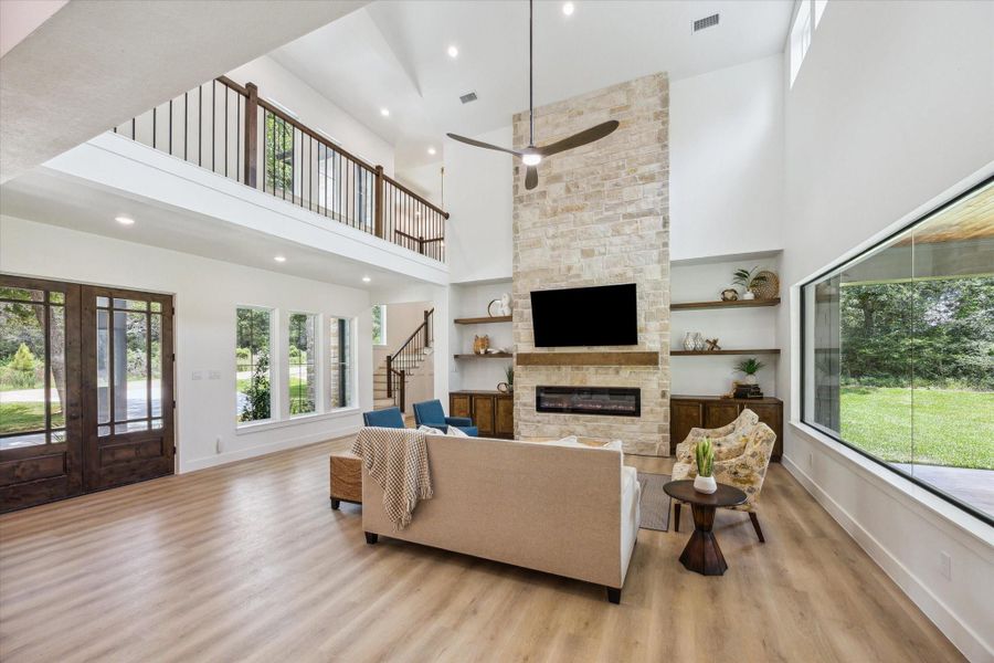 Furnished interior view inside a new home in , New Ulm (Image 37). Furnished interior view inside a new home in , New Ulm (Image 37).