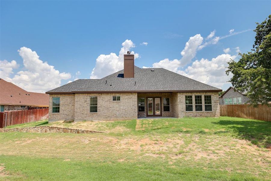 Exterior details and patio area of a home in , Azle (Image 3). Exterior details and patio area of a home in , Azle (Image 3).