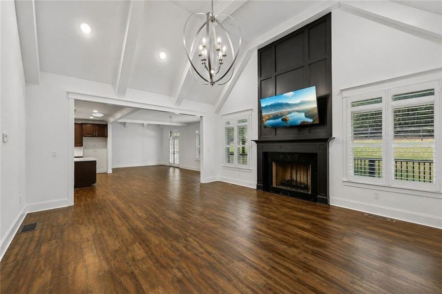 Spacious, unfurnished interior of a new home in , Dawsonville (Image 38). Spacious, unfurnished interior of a new home in , Dawsonville (Image 38).