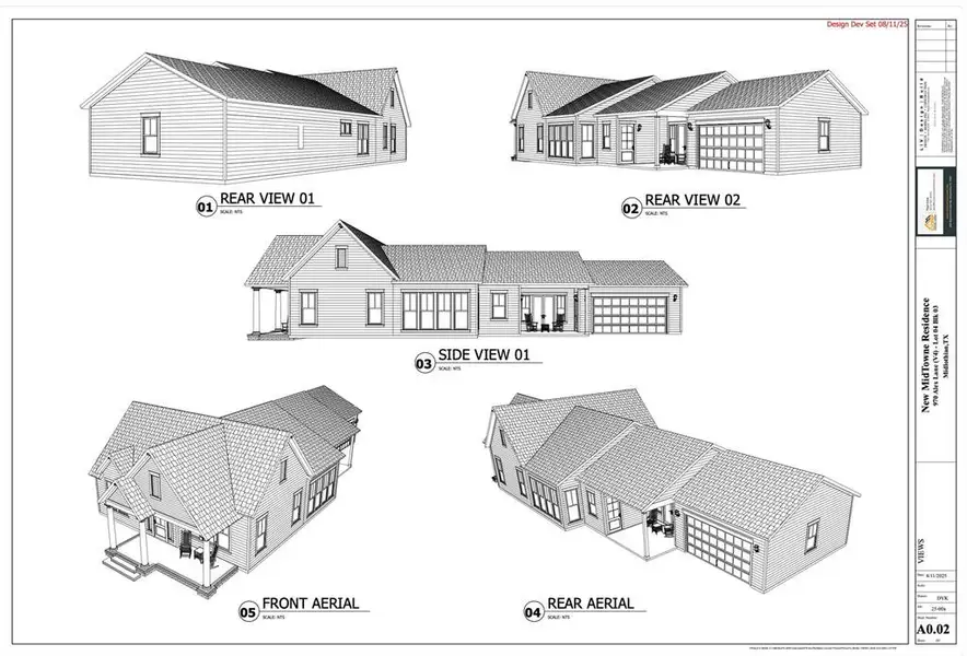 exterior view sketches