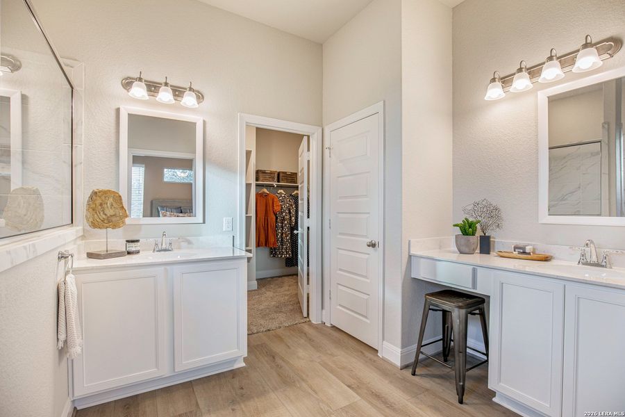Furnished interior view inside a new home in Stillwater Ranch, San Antonio (Image 6).
