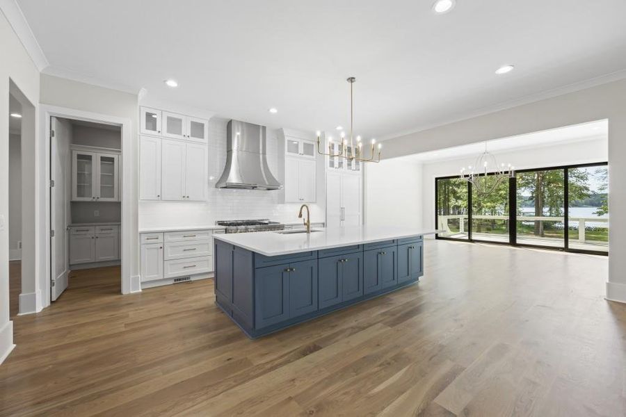 Furnished interior view inside a new home in , Buckhead (Image 7).