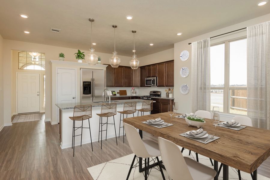 Representative furnished interior of a home built from the The 1818 by Stylecraft Builders in South Pointe, Temple (Image 8).