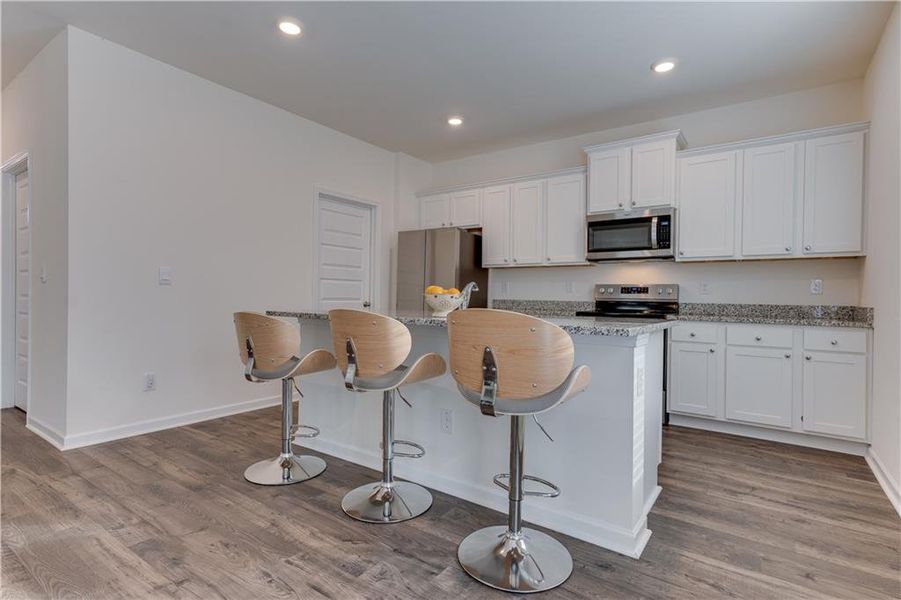 Furnished interior view inside a new home in The Reserve at Calcutta, Stockbridge (Image 5).