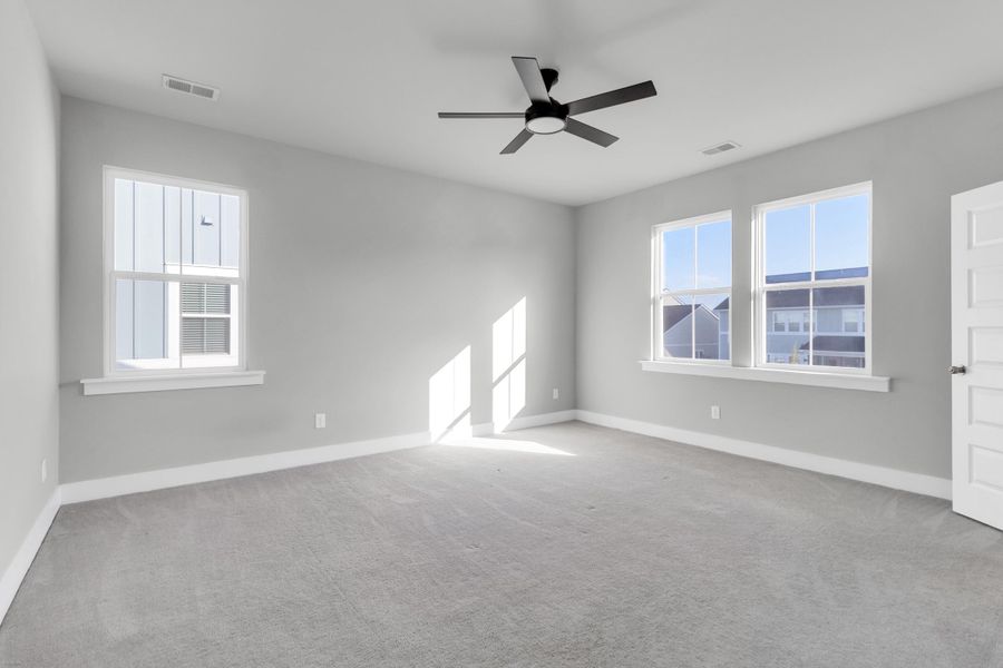 Spacious, unfurnished interior of a new home in Carnes Crossroads: Coastal Collection, Summerville (Image 27).