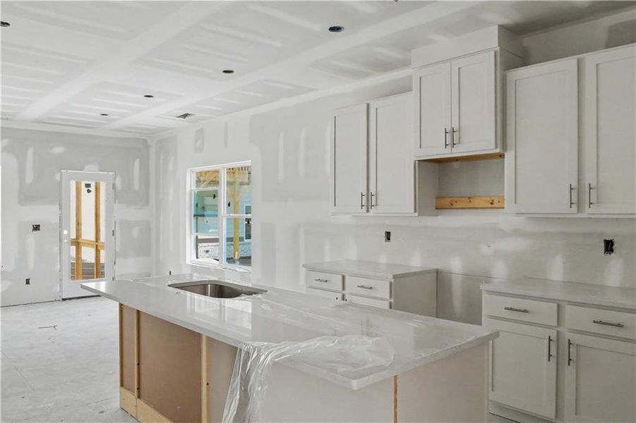 In-progress construction of a new home in , Norcross, GA (Image 11).
