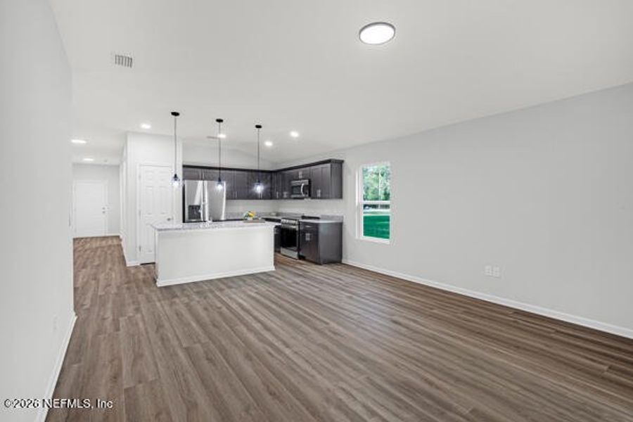 Spacious, unfurnished interior of a new home in , Satsuma (Image 37).