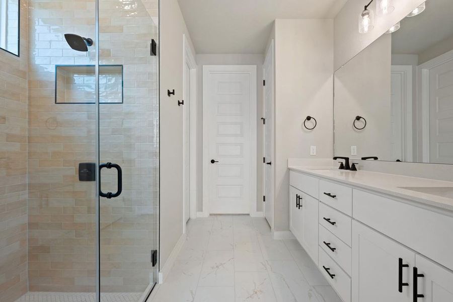 Furnished interior view inside a new home in Heritage, Dripping Springs (Image 13).