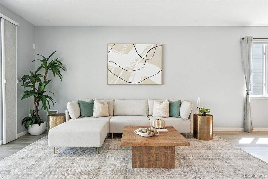 Furnished interior view inside a new home in Creekside Village, Thornton (Image 40).