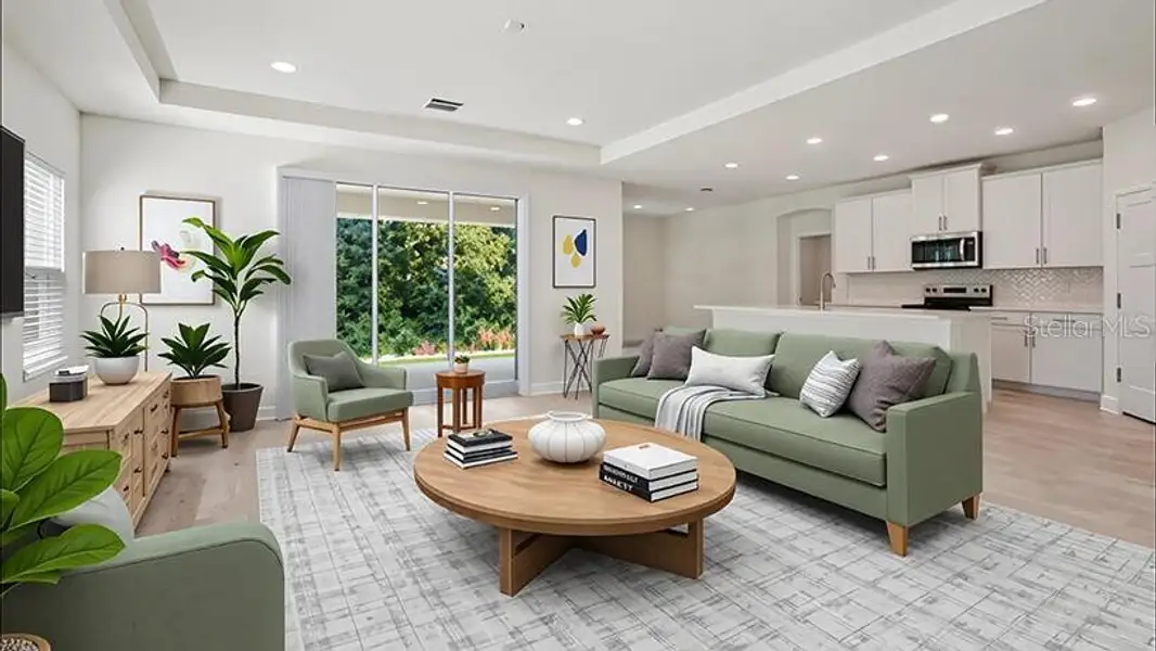 Furnished interior view inside a new home in Waterford, Brooksville (Image 7).