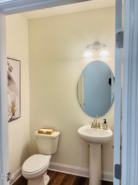 WOTH Model Staged Half Bath 2