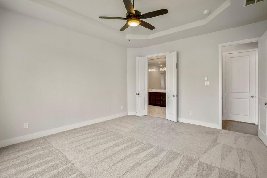Spacious, unfurnished interior of a new home in Artavia 70′ Lots, Conroe (Image 22).