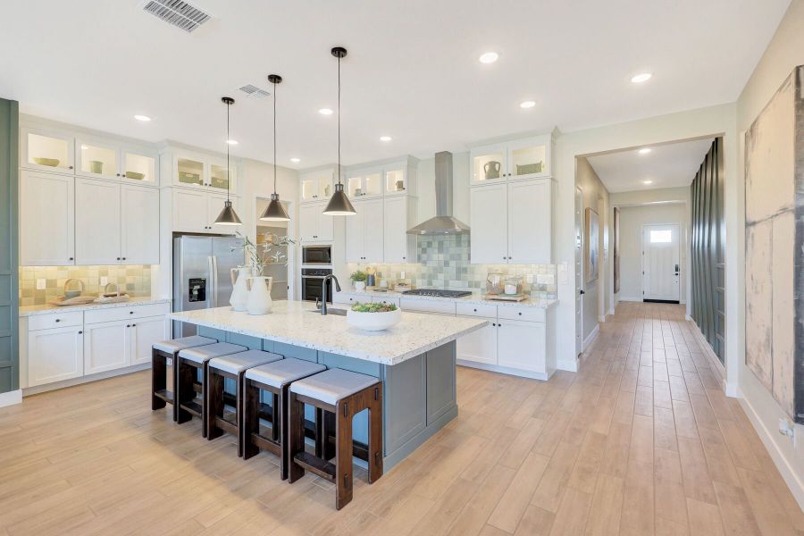 Representative furnished interior of a home built from the Garnet by Mattamy Homes in Las Ventanas, Goodyear (Image 16).