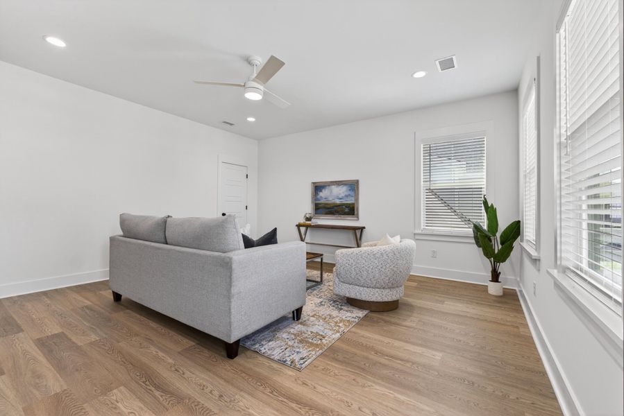 Furnished interior view inside a new home in , Summerville (Image 33).