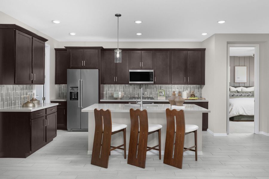 Representative furnished interior of a home built from the Cobalt by Mattamy Homes in Rosewood Heights, San Tan Valley (Image 7).