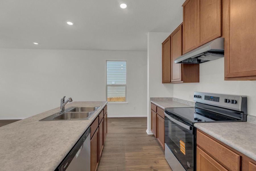 Furnished interior view inside a new home in Sonterra - Cool Water, Jarrell (Image 6).