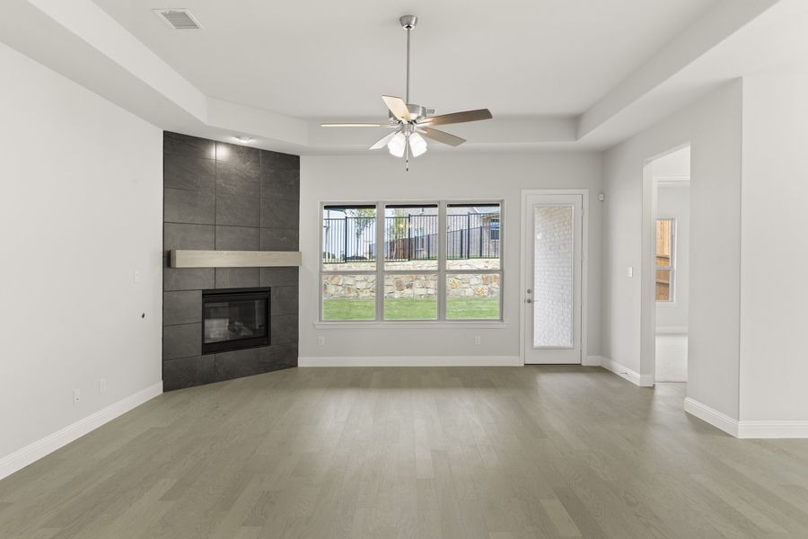 Spacious, unfurnished interior of a new home in Brookshire at Legacy Hills, Celina (Image 21).