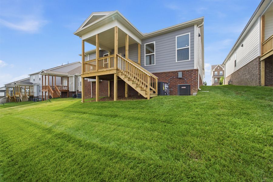 Exterior details and patio area of a home in McCain's Station, Gallatin (Image 29). Exterior details and patio area of a home in McCain's Station, Gallatin (Image 29).