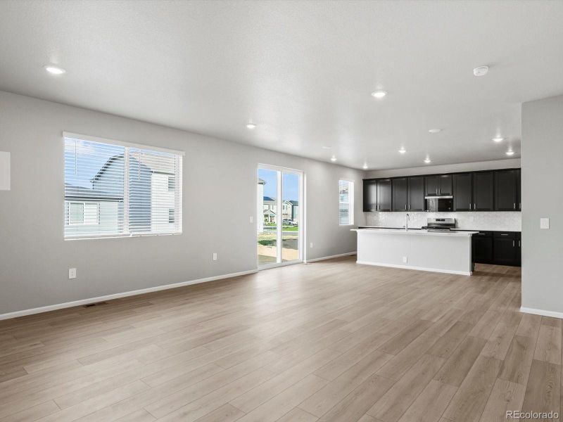 Spacious, unfurnished interior of a new home in Poudre Heights: The Alpine Collection, Windsor (Image 24).