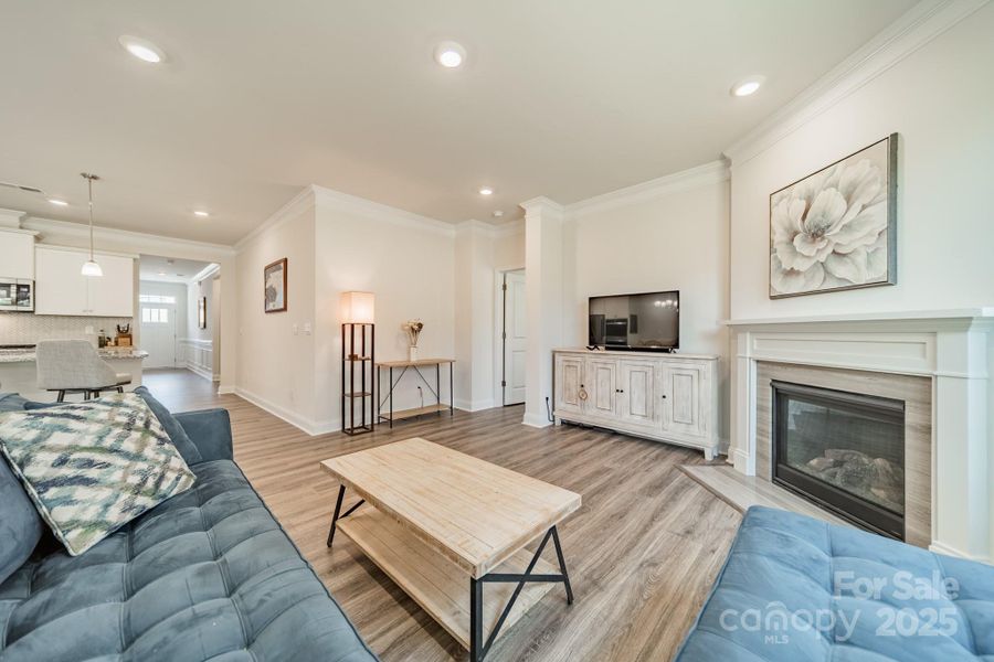 Furnished interior view inside a new home in , Charlotte (Image 13). Furnished interior view inside a new home in , Charlotte (Image 13).