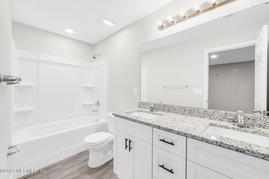 Furnished interior view inside a new home in , Jacksonville (Image 10).