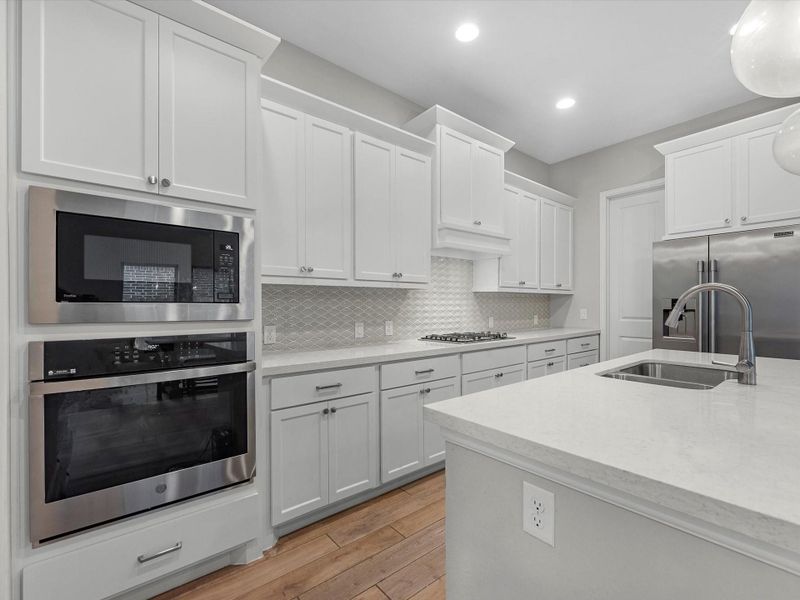 Furnished interior view inside a new home in Artavia 45', Conroe (Image 4). Furnished interior view inside a new home in Artavia 45', Conroe (Image 4).