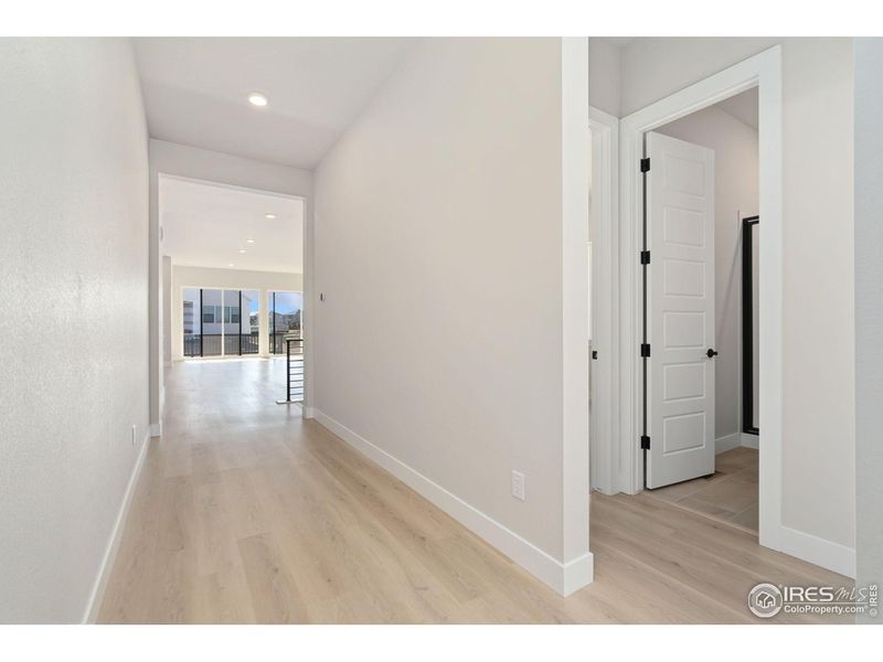 Spacious, unfurnished interior of a new home in Festival at RainDance, Windsor (Image 11).