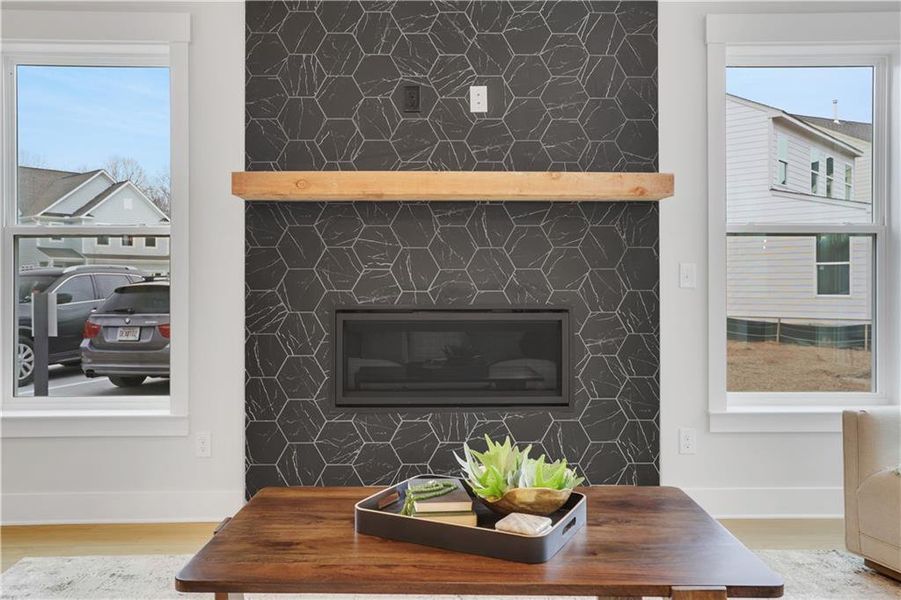 Close-up of interior finishes inside a home in Villas at Dawsonville, Dawsonville (Image 22).