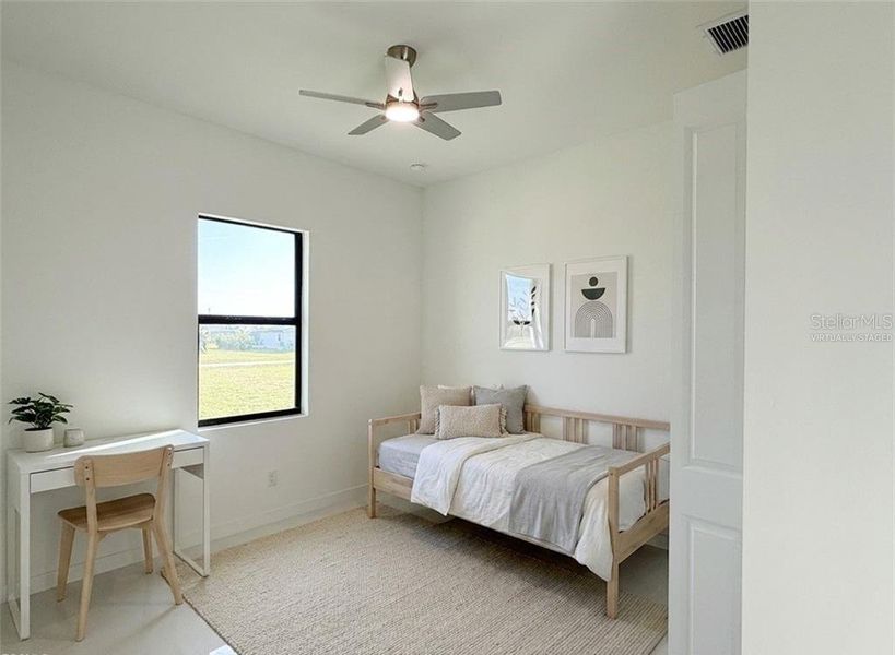 Furnished interior view inside a new home in , Cape Coral (Image 18).