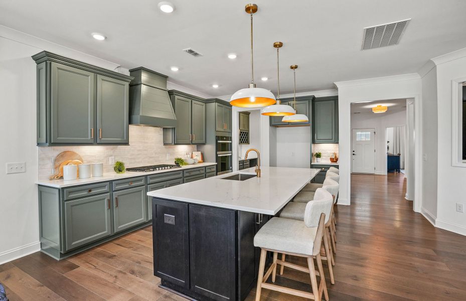 Furnished interior view inside a new home in Riverstone, Monroe (Image 9).