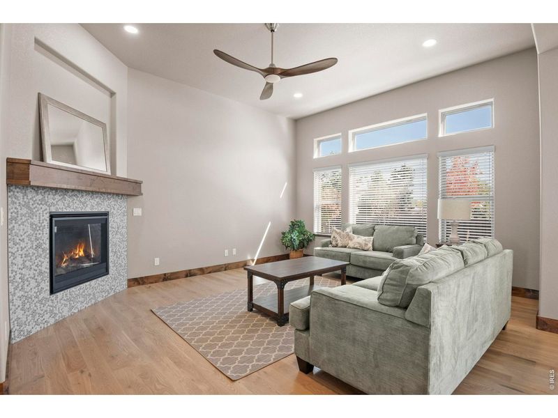 Furnished interior view inside a new home in , Loveland (Image 17).