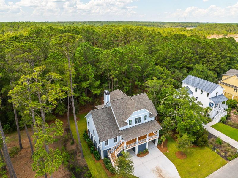 Front exterior of a new home in , Johns Island, SC, highlighting curb appeal (Image 30). Front exterior of a new home in , Johns Island, SC, highlighting curb appeal (Image 30).