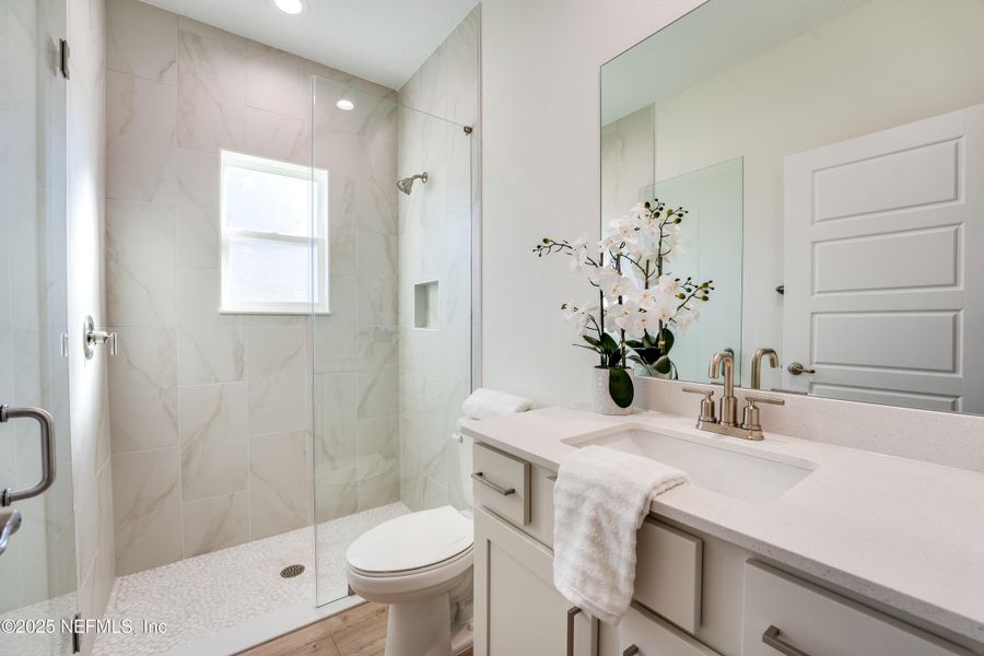 Furnished interior view inside a new home in , Jacksonville (Image 3).