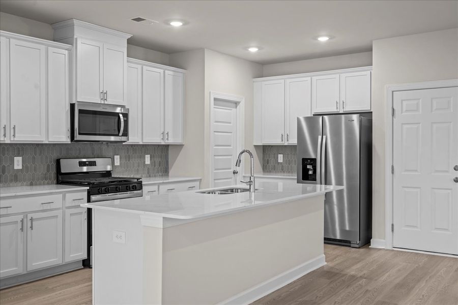Furnished interior view inside a new home in Cedar Shoals – Heritage Collection, Piedmont (Image 4).