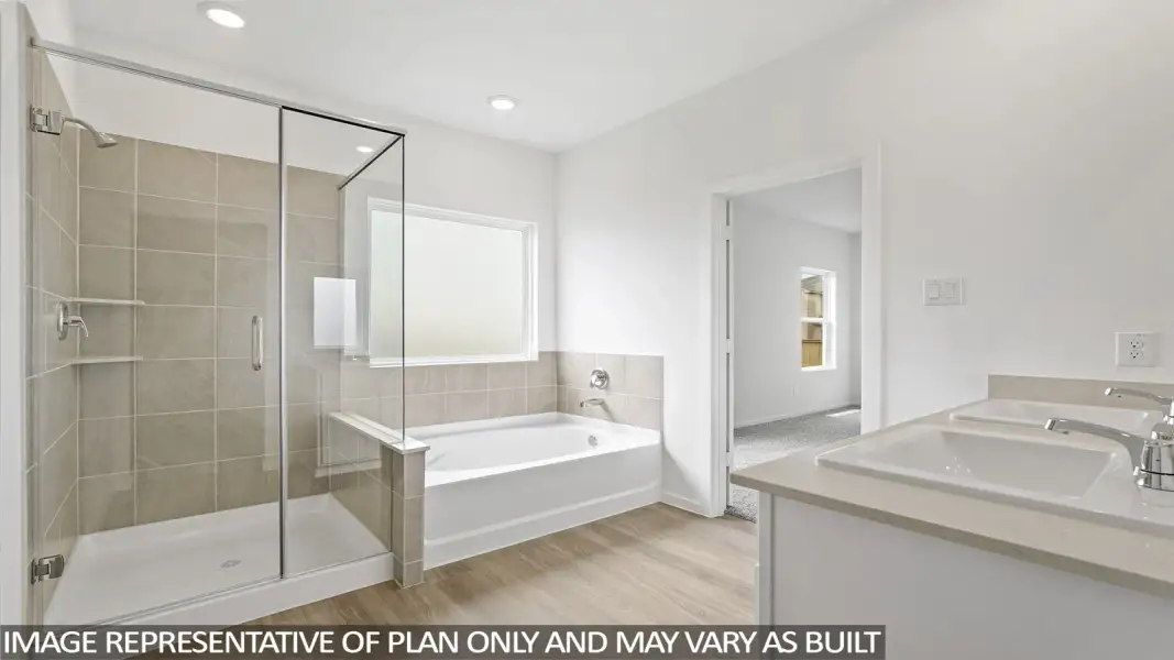 Furnished interior view inside a new home in Grand Pines, Magnolia (Image 10).