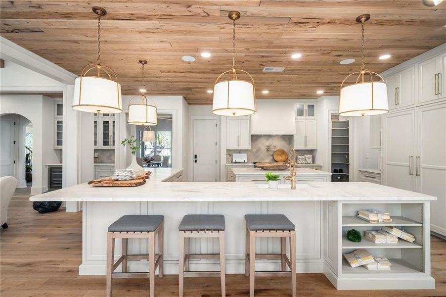 Furnished interior view inside a new home in , Alpharetta (Image 17).