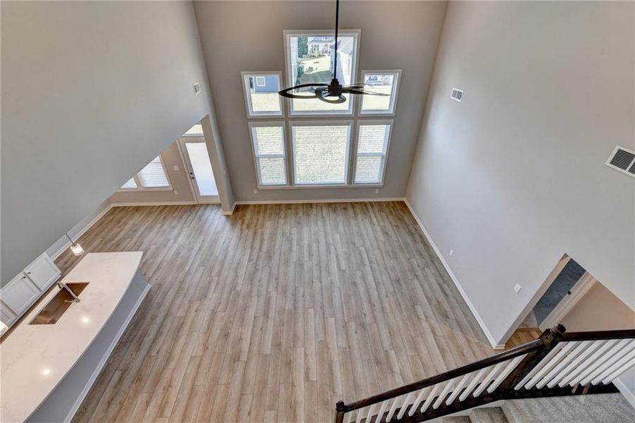 Spacious, unfurnished interior of a new home in The Reserve At Liberty Park, Braselton (Image 47).