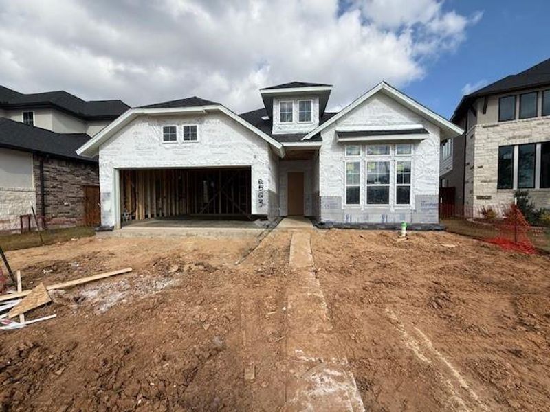 In-progress construction of a new home in Tompkins Reserve, Katy, TX (Image 8).