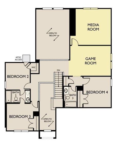 The Aubrey Floor plan