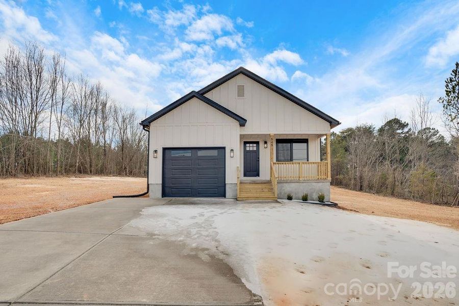 Front exterior of a new home in , Lincolnton, NC, highlighting curb appeal (Image 2). Front exterior of a new home in , Lincolnton, NC, highlighting curb appeal (Image 2).