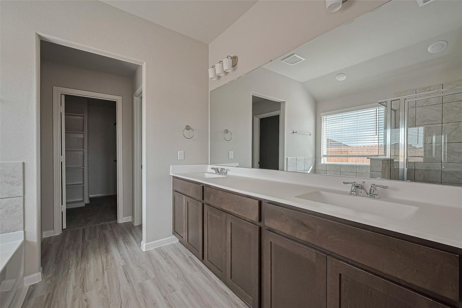 Furnished interior view inside a new home in Sunterra, Katy (Image 14). Furnished interior view inside a new home in Sunterra, Katy (Image 14).