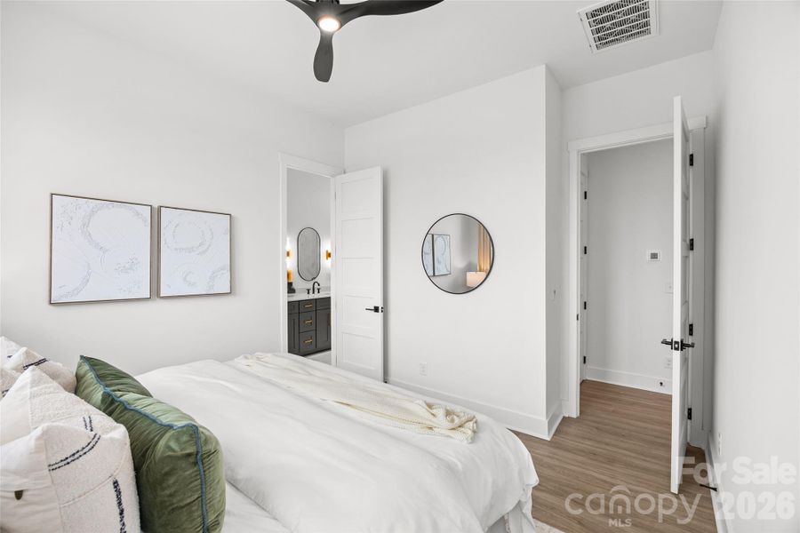 Furnished interior view inside a new home in , Charlotte (Image 34). Furnished interior view inside a new home in , Charlotte (Image 34).