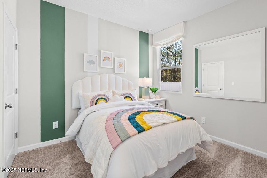 Furnished interior view inside a new home in Palm Series at The Landings at Pecan Park, Jacksonville (Image 16).