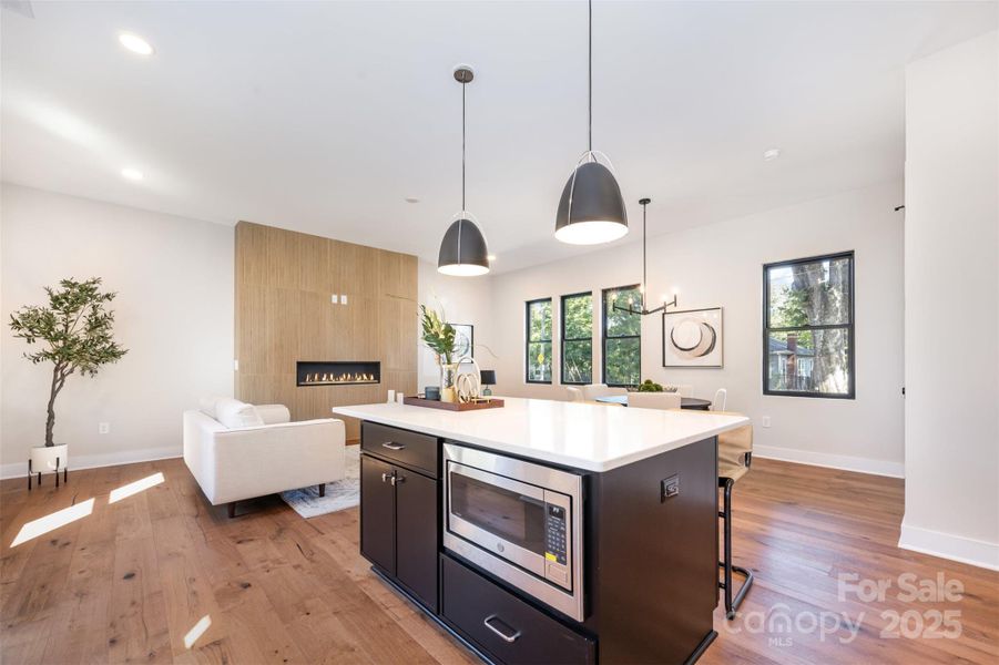 Furnished interior view inside a new home in , Charlotte (Image 13).