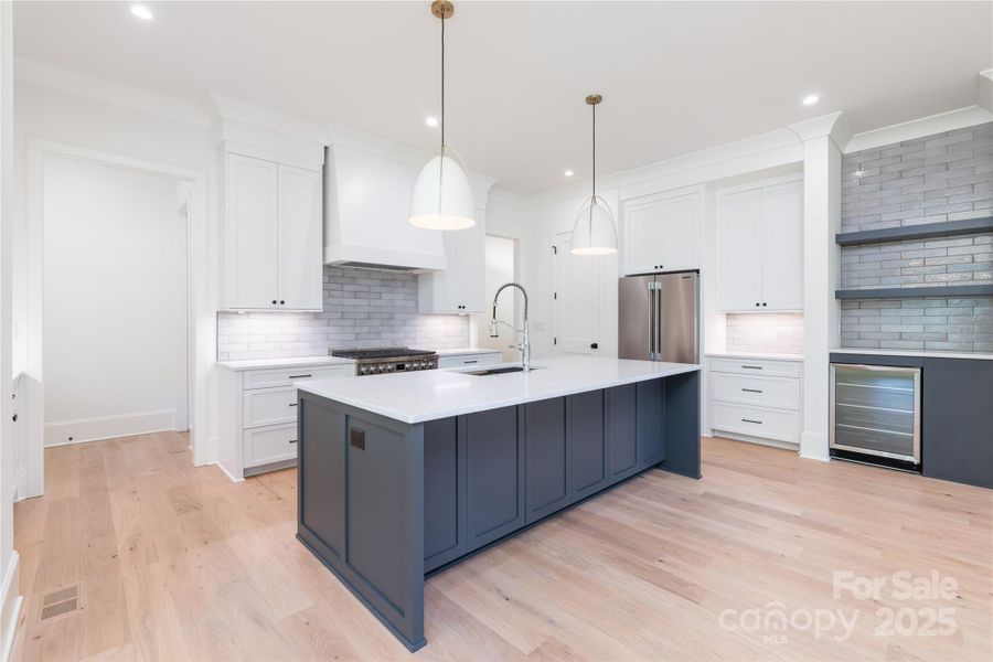 Furnished interior view inside a new home in , Charlotte (Image 11).