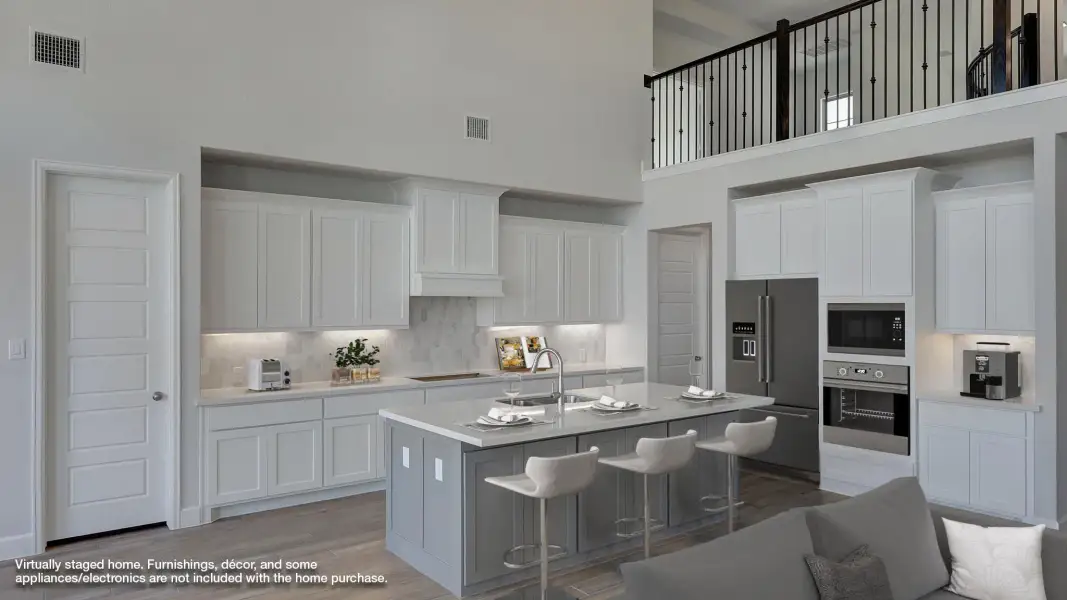 Representative furnished interior of a home built from the 3800W by Perry Homes in Briarley, Montgomery (Image 3). Representative furnished interior of a home built from the 3800W by Perry Homes in Briarley, Montgomery (Image 3).